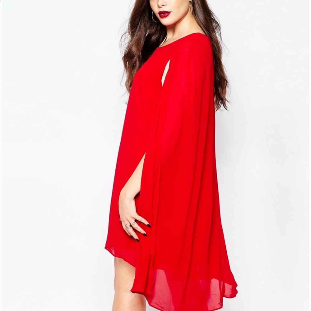 Red dress